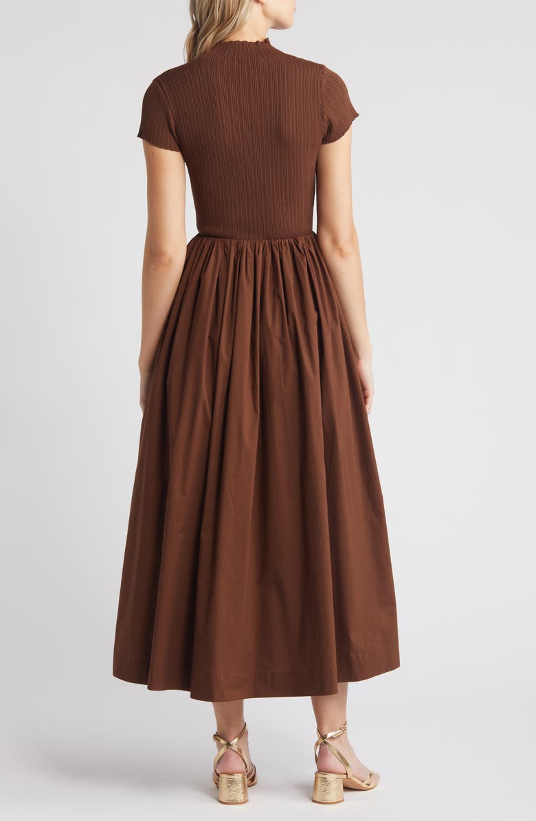 En Saison Lafayette Mixed Media Maxi Dress, Alternate, color, 