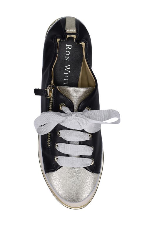 Ron White Ninazee All Day Heels® Sneaker In Onyx/platino