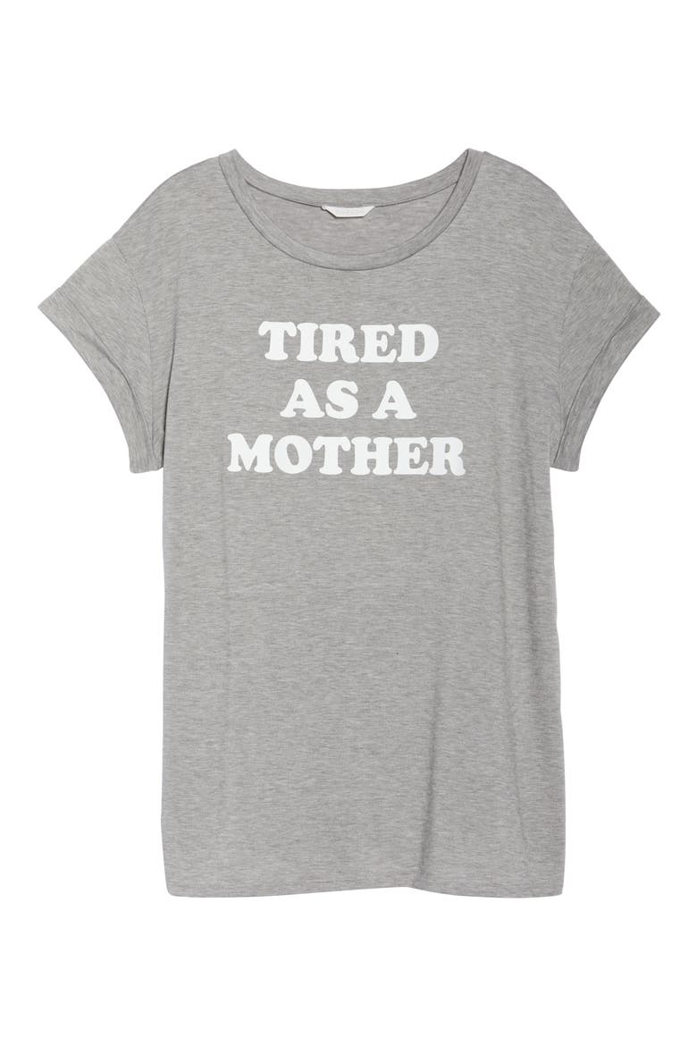 Off-Duty Mom Tee, Alternate, color, GREY HEATHER
