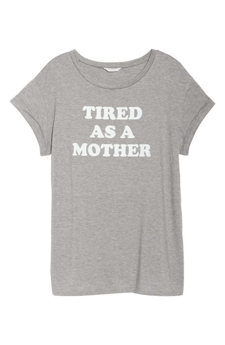 Caslon<sup>®</sup> Off-Duty Mom Tee, Alternate, color,