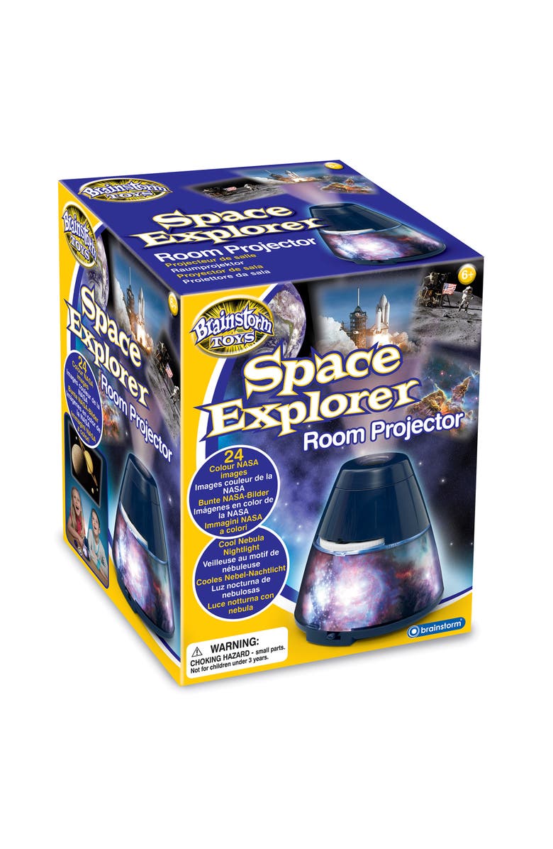 Brainstorm Toys Space Explorer Room Projector 24 Nasa & Hubble Spacecraft Images, Ages 6+, Main, color, Multicolored