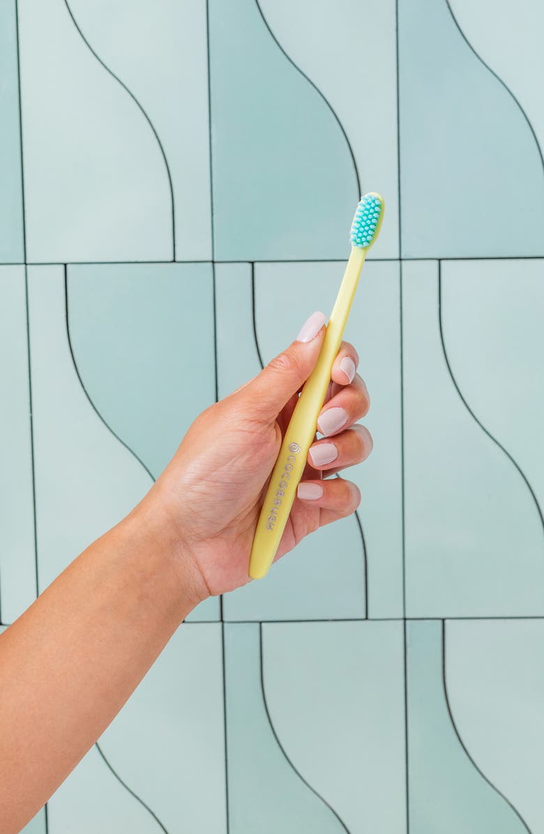 COCOLAB Cocobrush 4-Pack Rainbrow Toothbrush Set, Alternate, color,