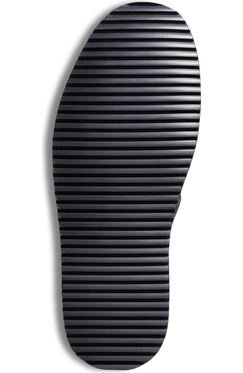 KARL LAGERFELD PARIS Embroidered Logo Velvet Slipper, Alternate, color,