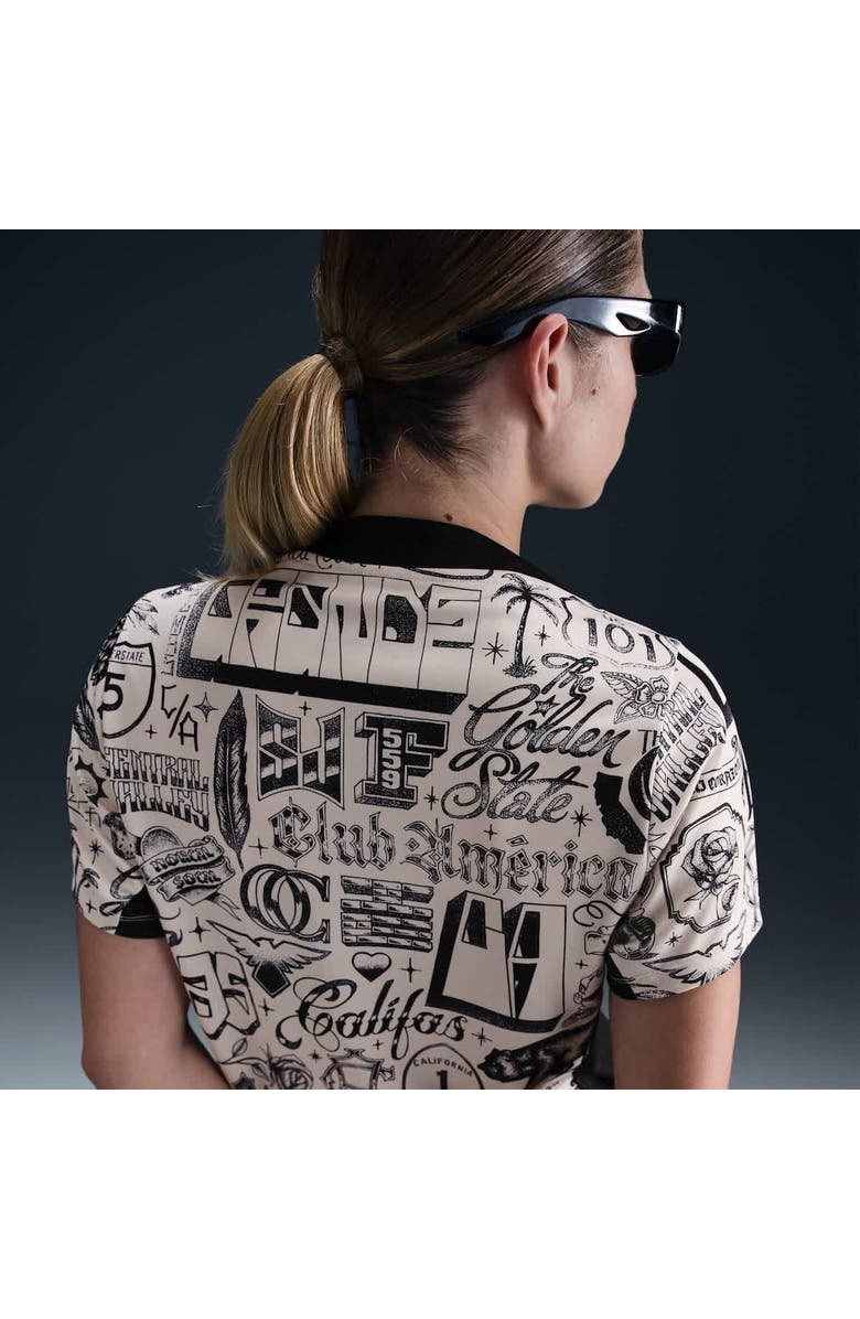 Nike Women's Nike Cream Club America 2024/25 CA x CA Academy Pro Pre-Match Performance Top, Alternate, color, 