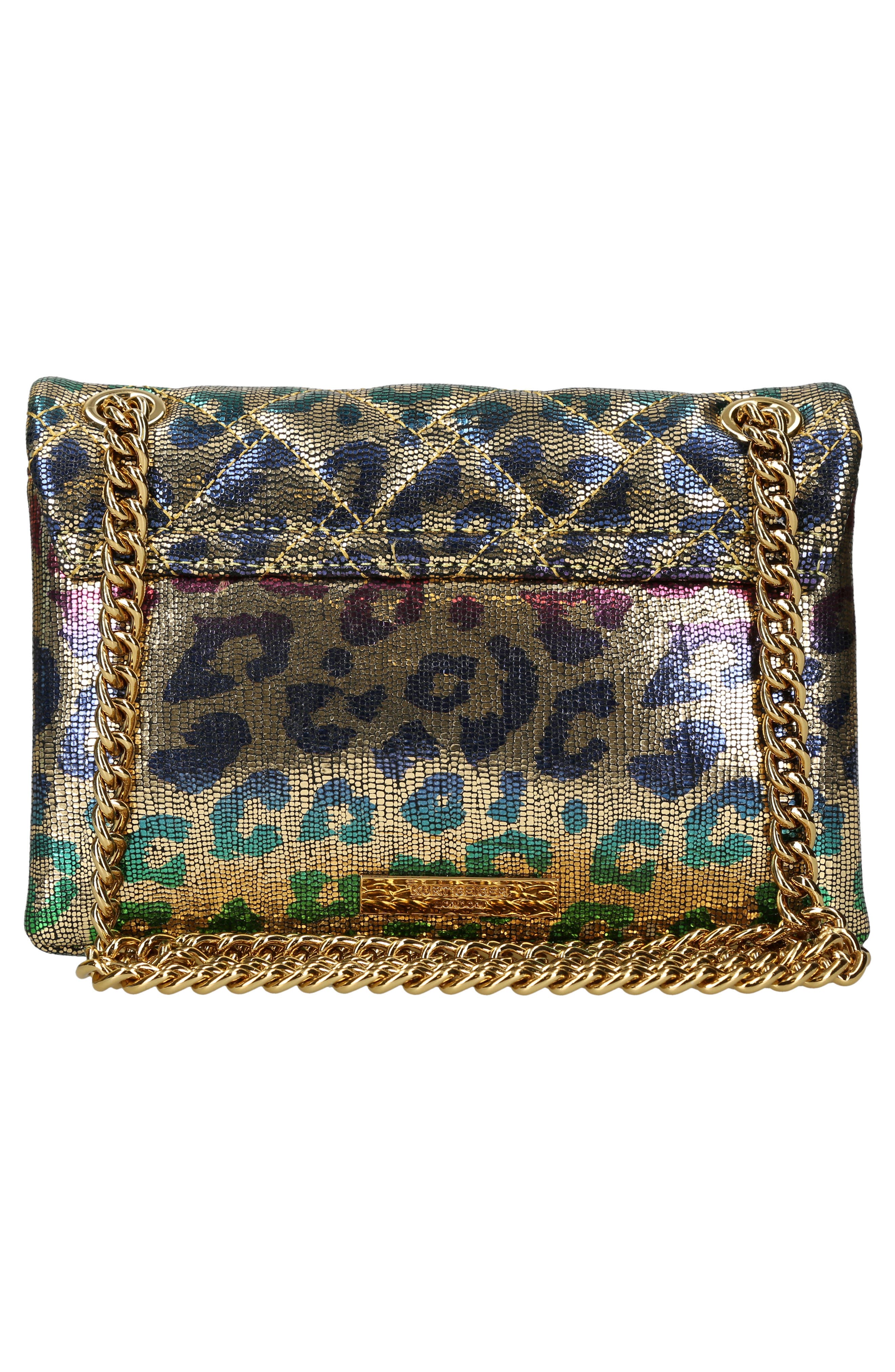 Kurt Geiger London Mini Kensington Leather Crossbody Bag, Alternate, color, 