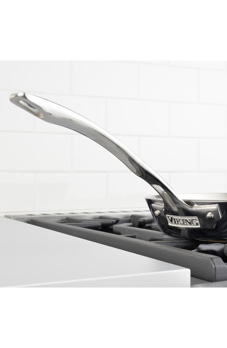 Viking Contemporary 10-Piece 3-Ply Cookware Set, Alternate, color, Stainless Steel