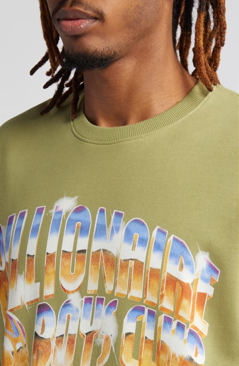 Billionaire Boys Club Chrome Graphic Sweatshirt, Alternate, color, 