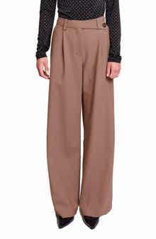 maje Pikinette Wide Leg Pants