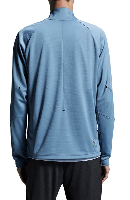 On Climate Knit Quarter Zip Running Top