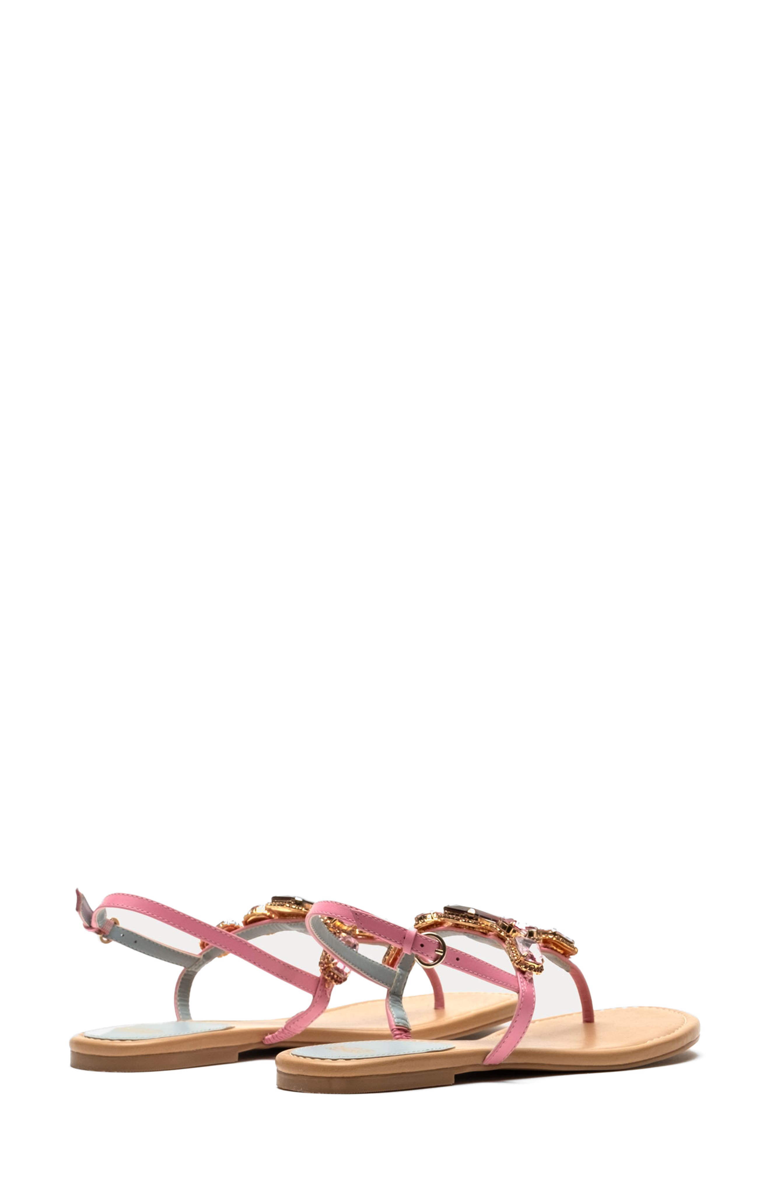 Frances Valentine Tillie Stone Thong Sandal, Alternate, color, Pink