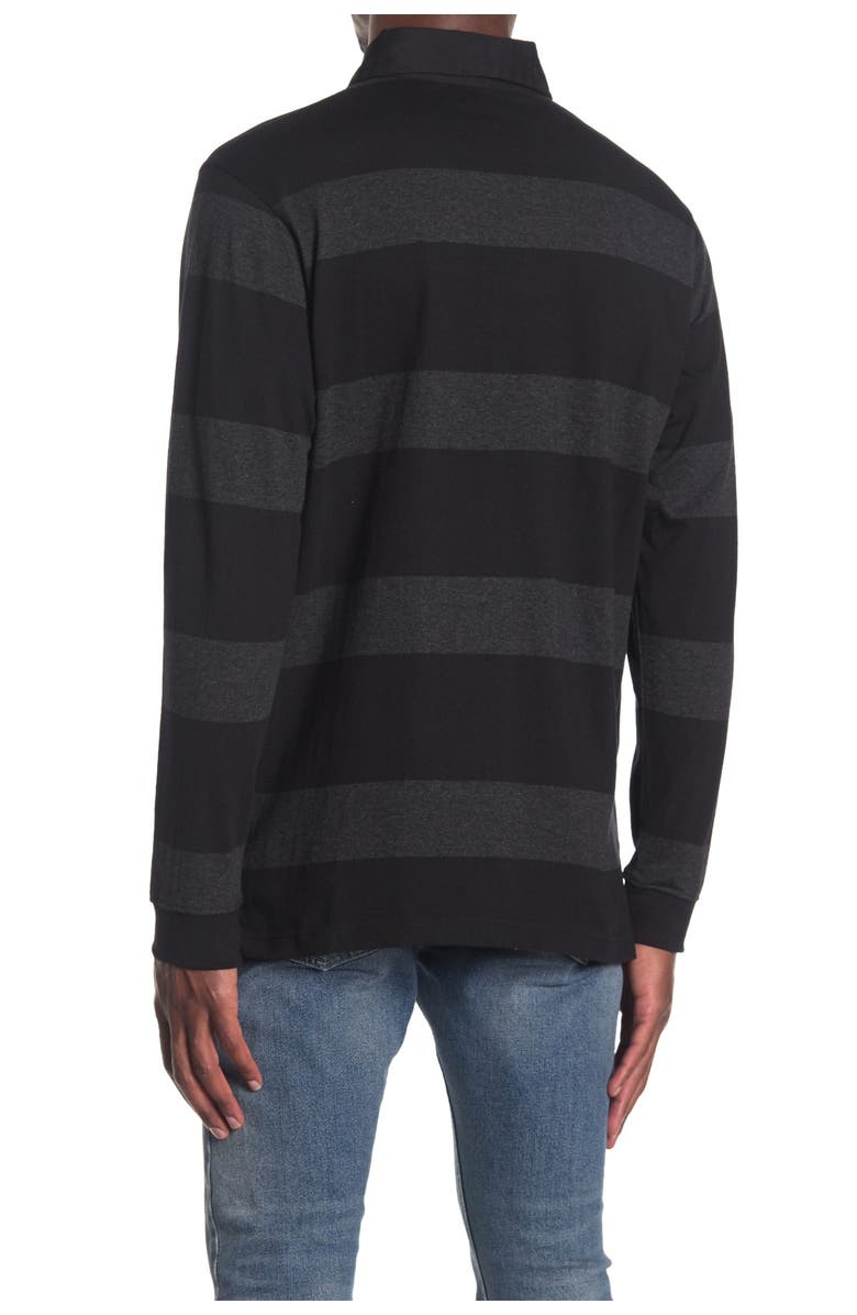 BURNSIDE Stripe Rugby Polo, Alternate, color,