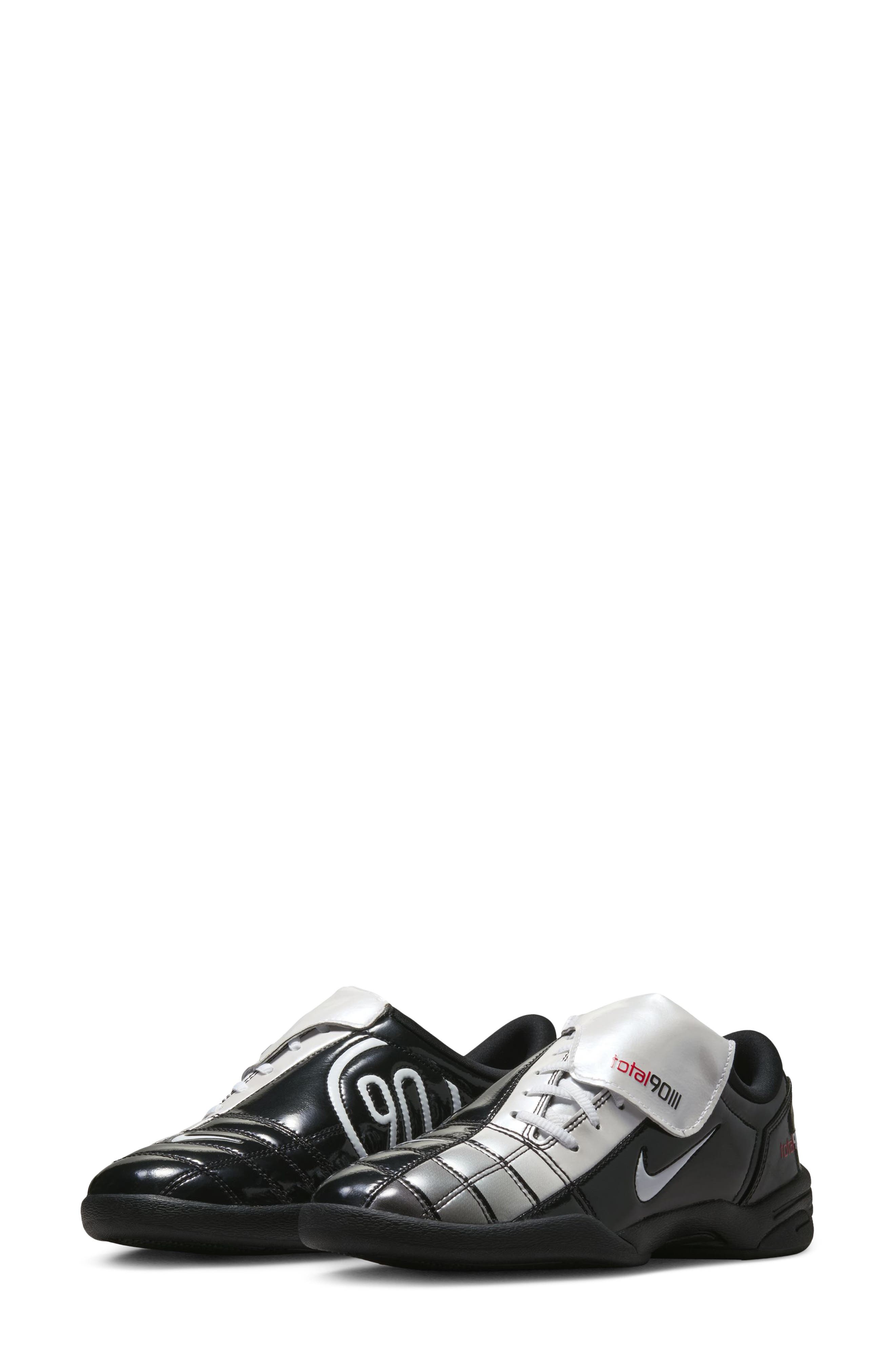 Nike Total 90 SE Soccer Sneaker, Main, color, Black/White