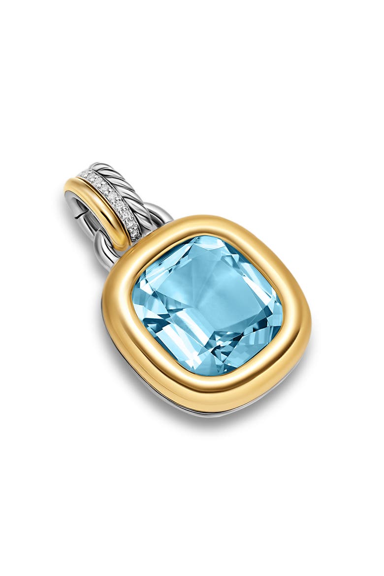 DY Mercer® Semiprecious Stone Amulet, Main, color, LIGHT BLUE S8