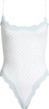 SKIMS Fits Everybody Lace Cami Bodysuit