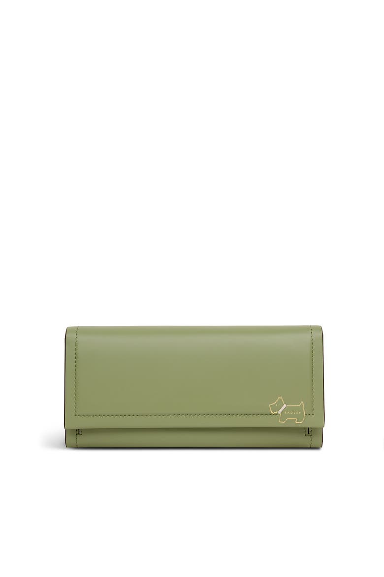 Heritage Lane Large Flapover Wallet, Main, color, Apple