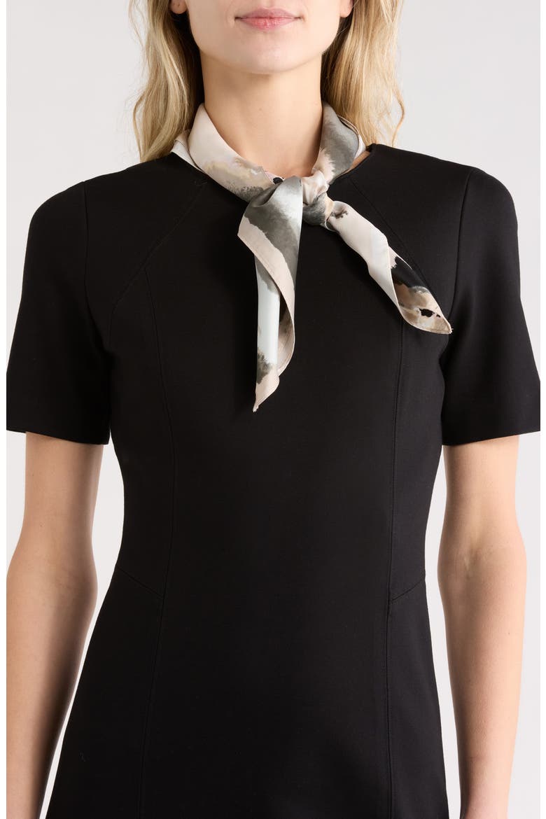 Scenic Palm Print Bandanna, Main, color, NEUTRAL