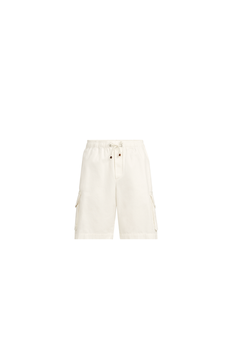 Gabardine Bermuda shorts