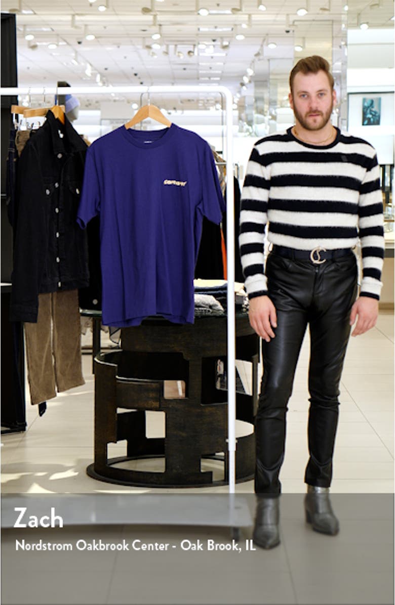 Noodle Soup Organic Cotton Graphic T-Shirt, sales video thumbnail