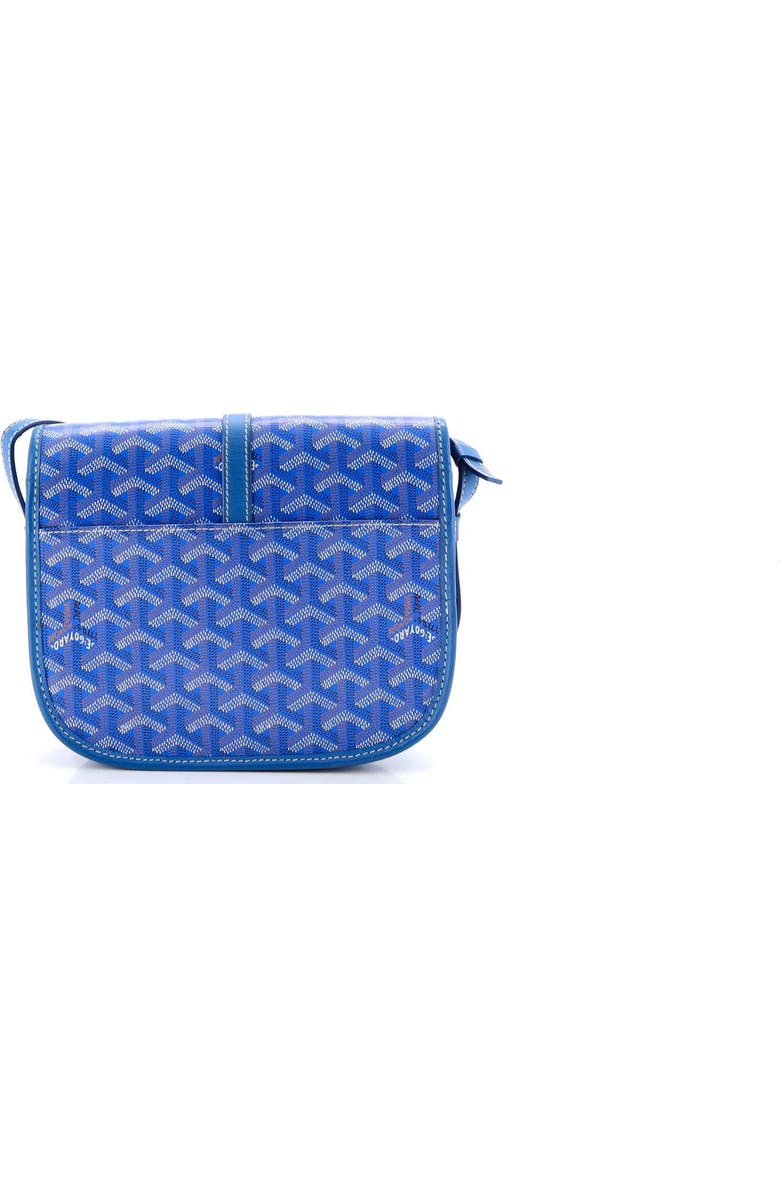 Pre-Owned Goyard Belvedere II Messenger Bag Coated Canvas PM, Alternate, color, Blue