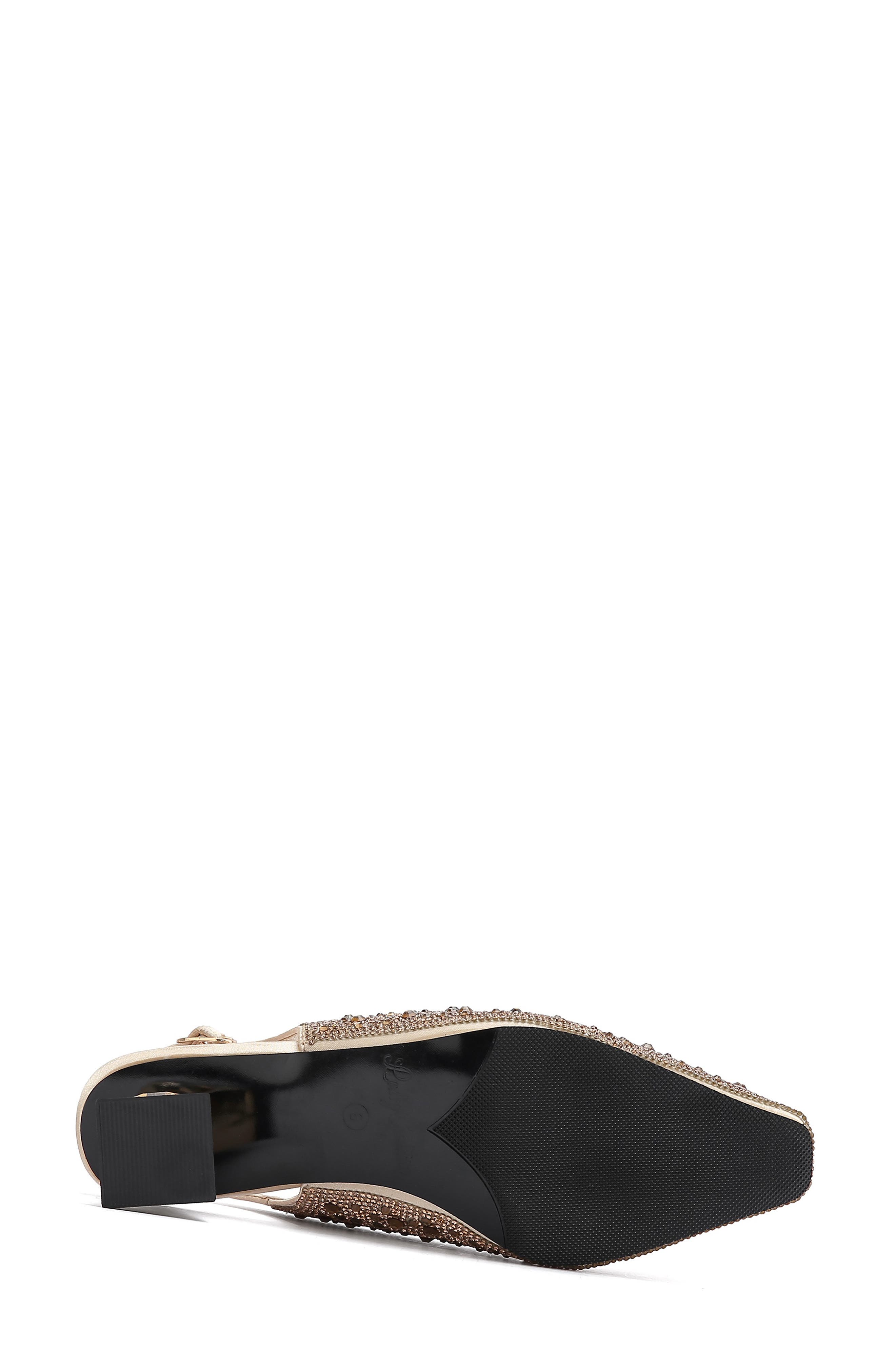 Ronda Slingback Pump, Alternate, color, GOLD