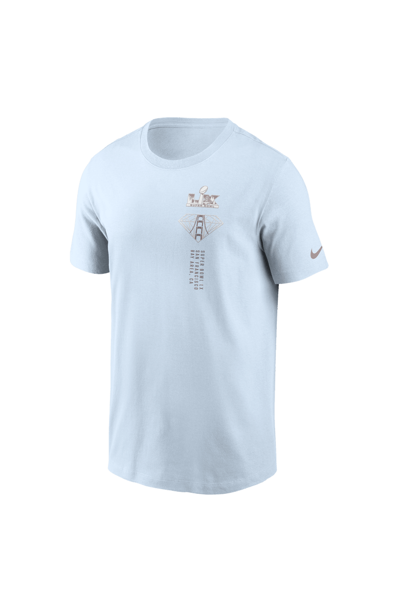Nike Men's Nike  Light Blue Super Bowl LX Ultra Dri-FIT T-Shirt, Alternate, color, Light Blue