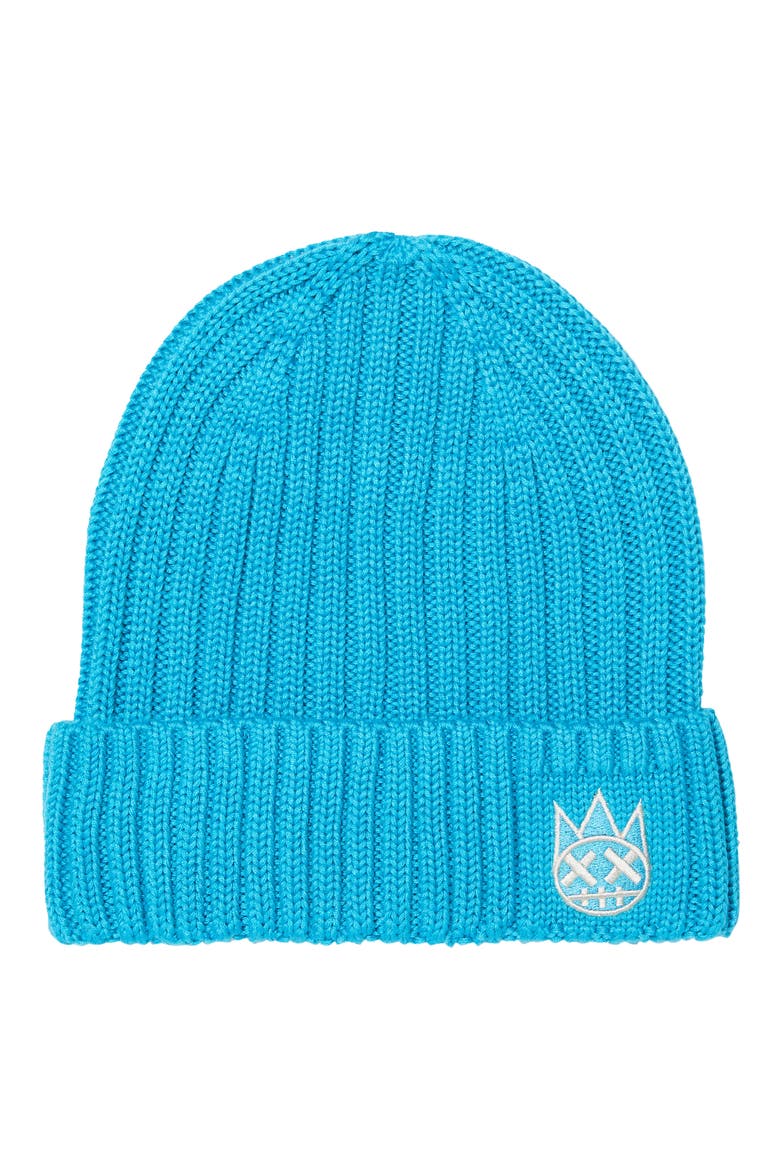 Shimuchan Logo Beanie, Main, color, ELECTRIC BLUE
