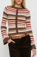 Princess Polly Milda Stripe Cardigan