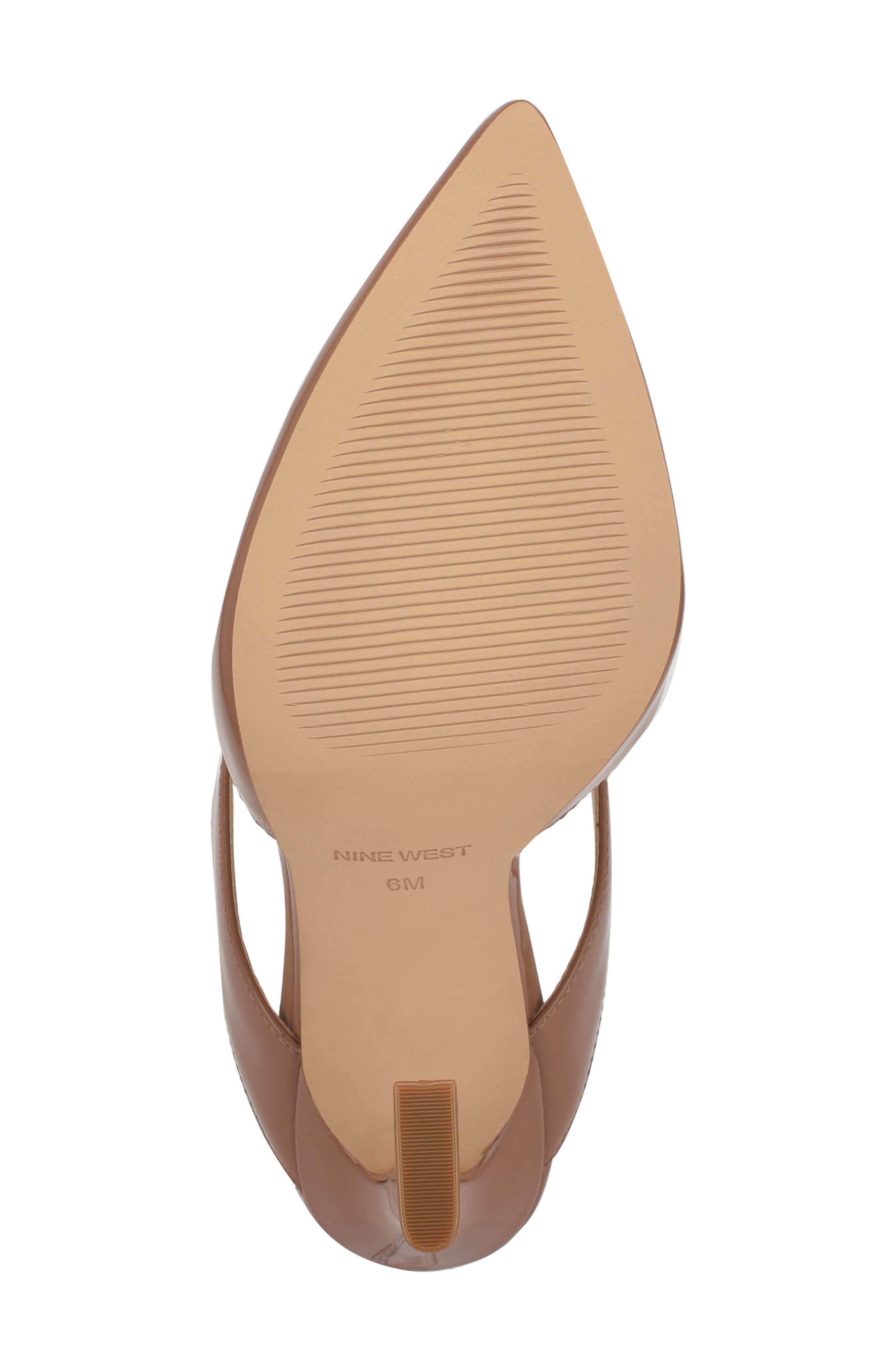 Tiger Pointed Toe Pump, Alternate, color, MEDIUM NATURAL PATENT