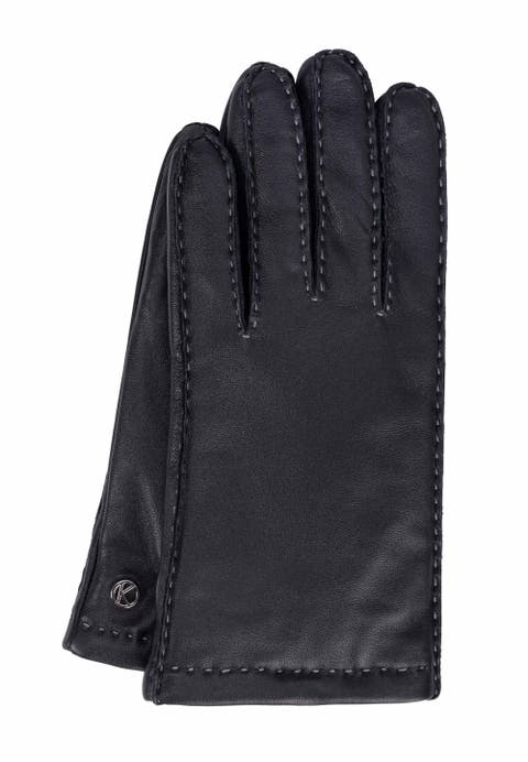 Hand-sewn Premium Lamb Leather Touchscreen Gloves