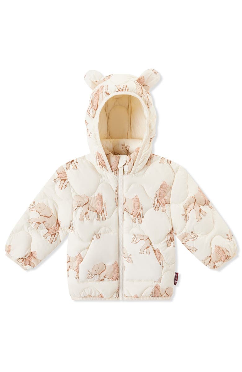 Milkbarn Down Jacket, Main, color, Tutu Elephant