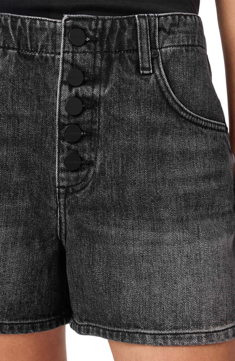 AllSaints Tay Denim Shorts, Alternate, color, 