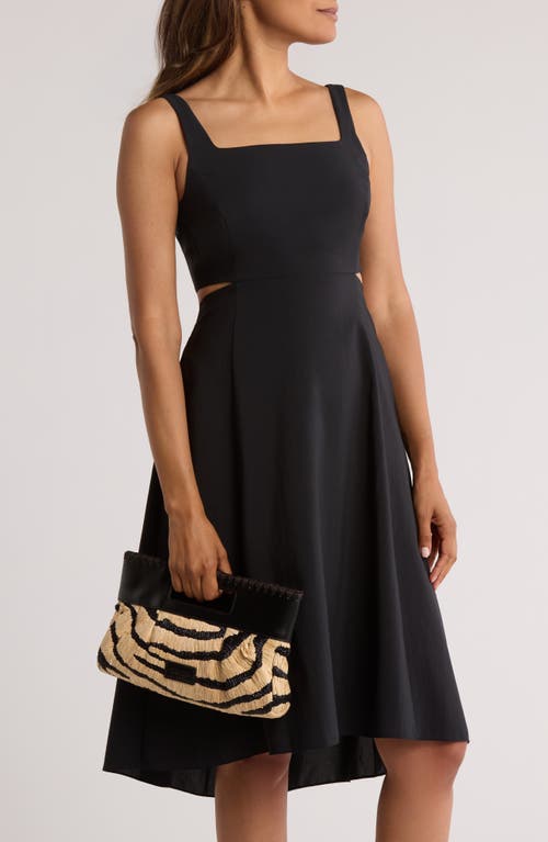 Staud Lena Raffia Clutch