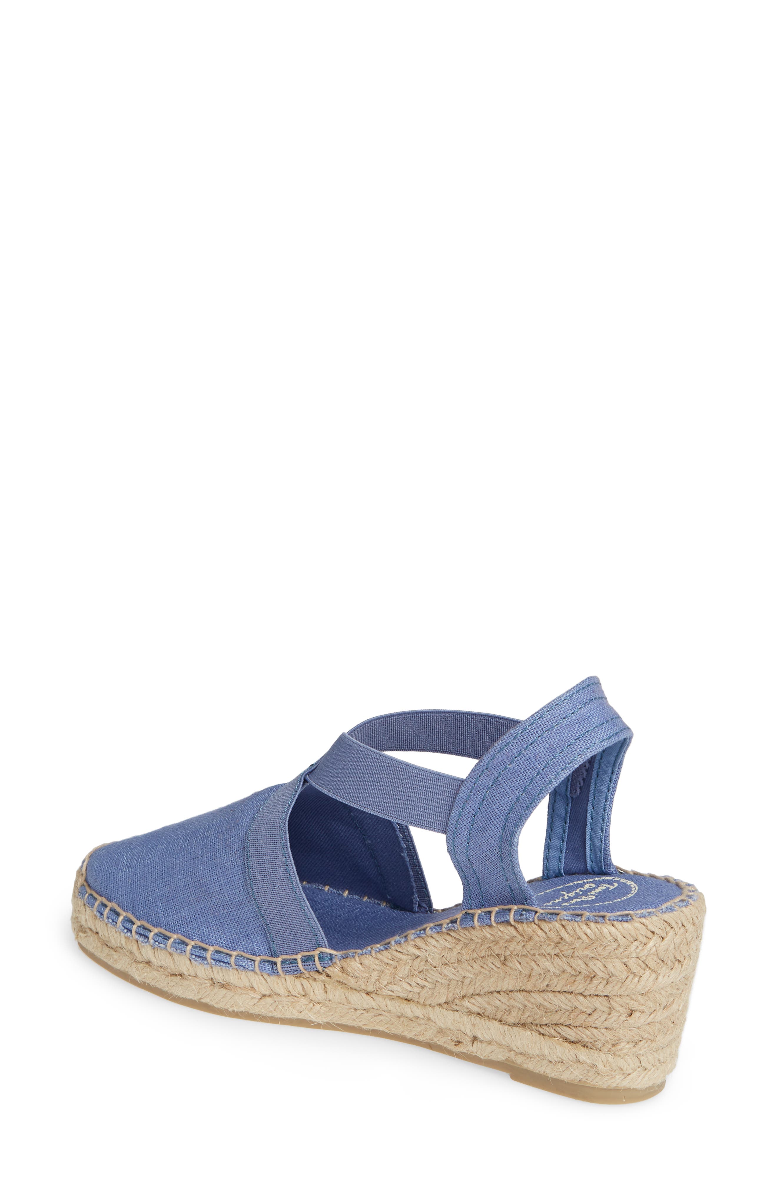 Toni Pons 'Ter' Slingback Espadrille Sandal, Alternate, color, Ultramarine Fabric