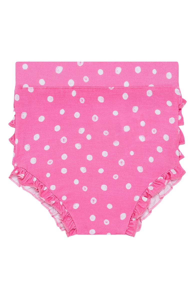 Posh Peanut Adalyn Winter Skater Dress & Ruffle Bloomers Set, Alternate, color, 