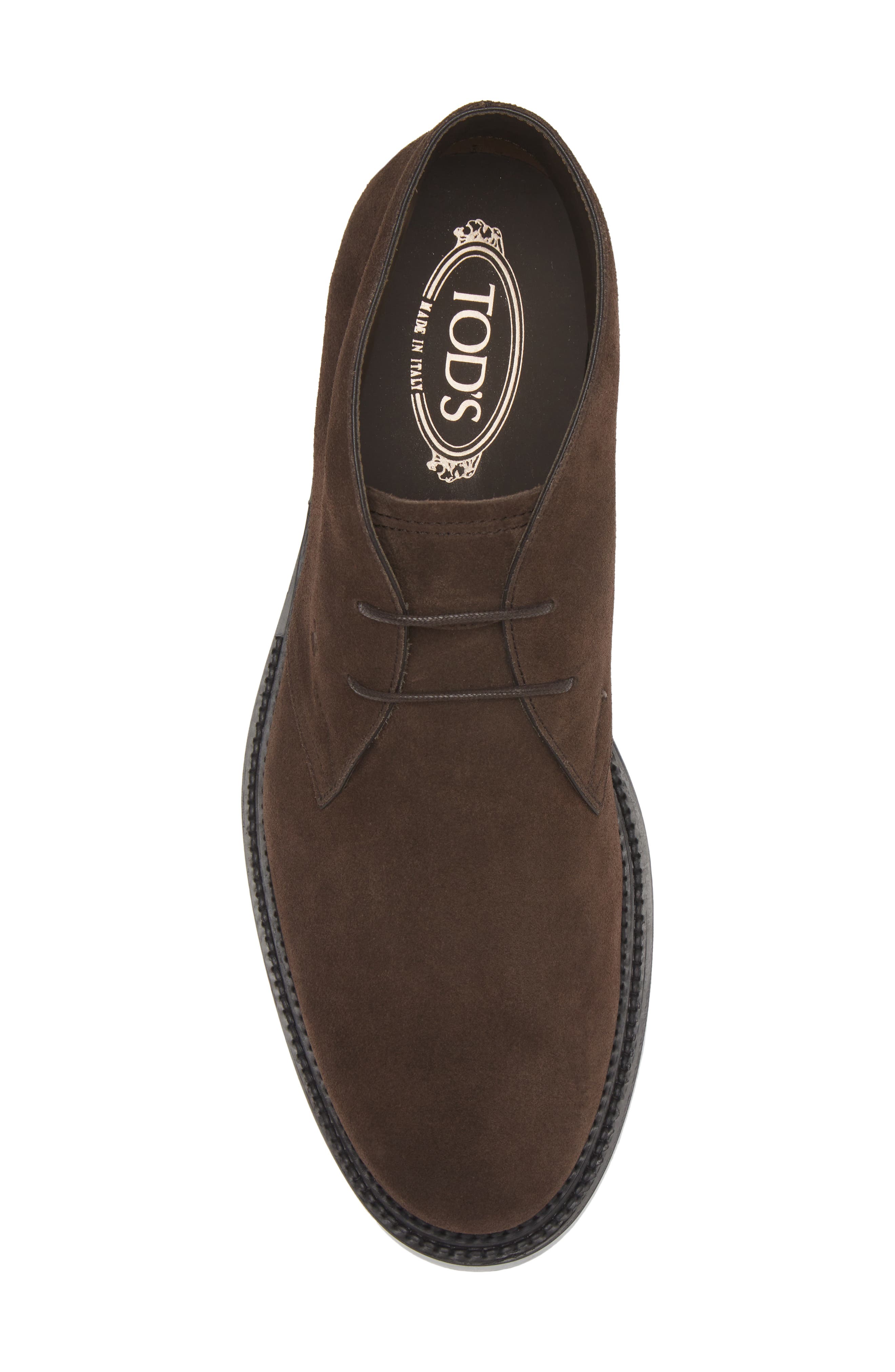 Tod
s Gomma Chukka Boot, Alternate, color, Testa Moro