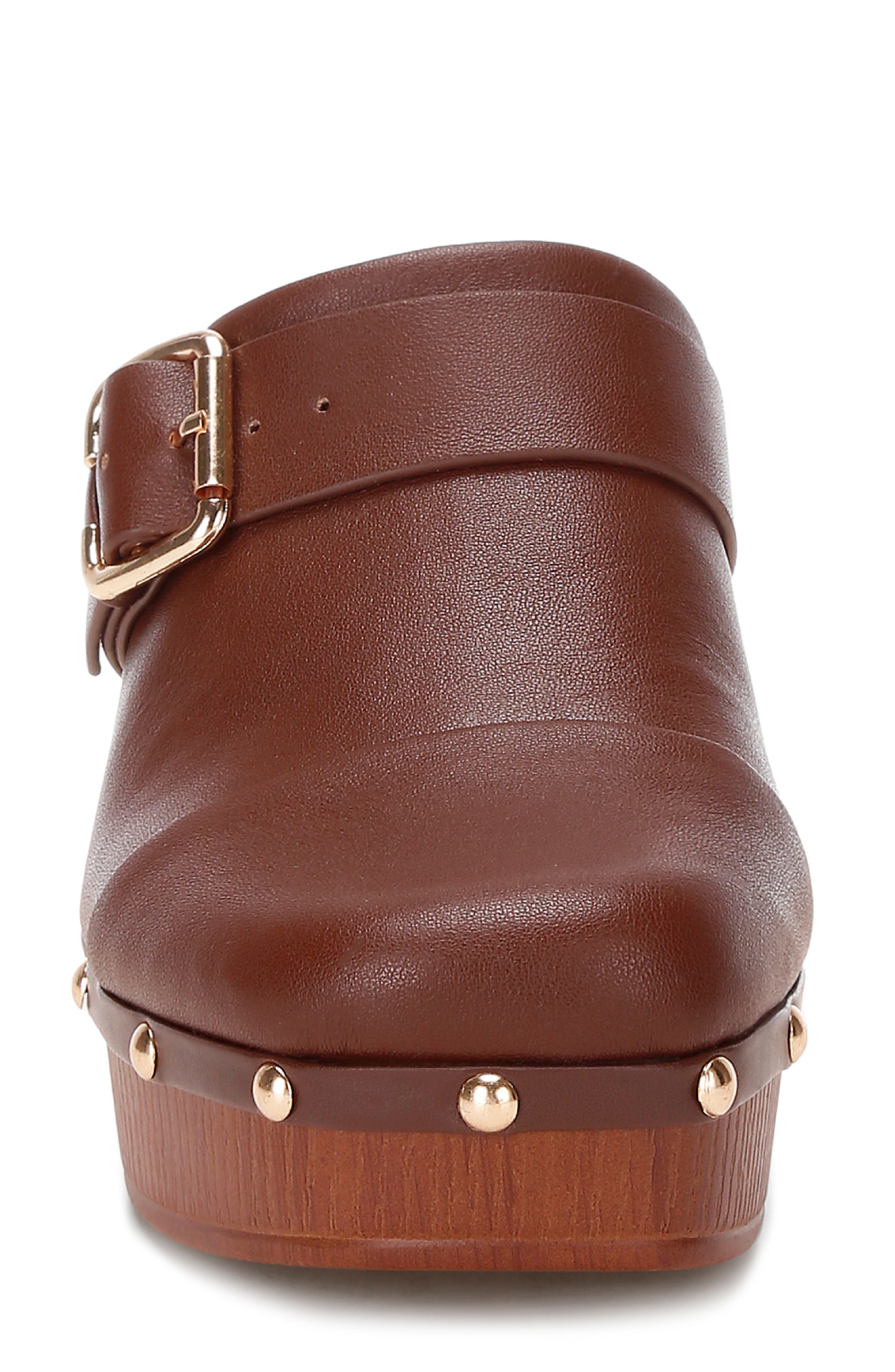 Octave Stud Mule, Alternate, color, BROWN