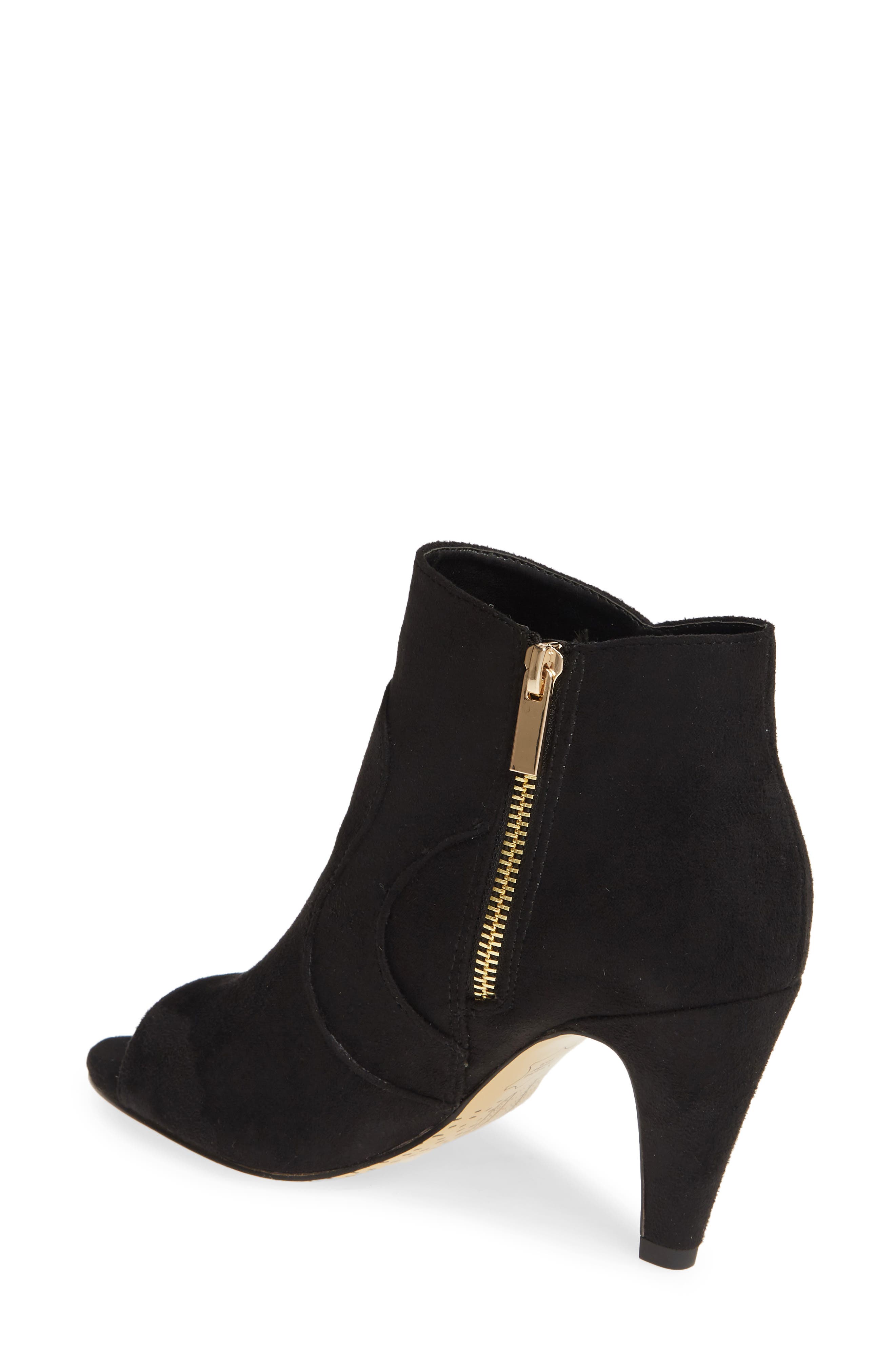 Bella Vita Noah II Open Toe Bootie, Alternate, color, 