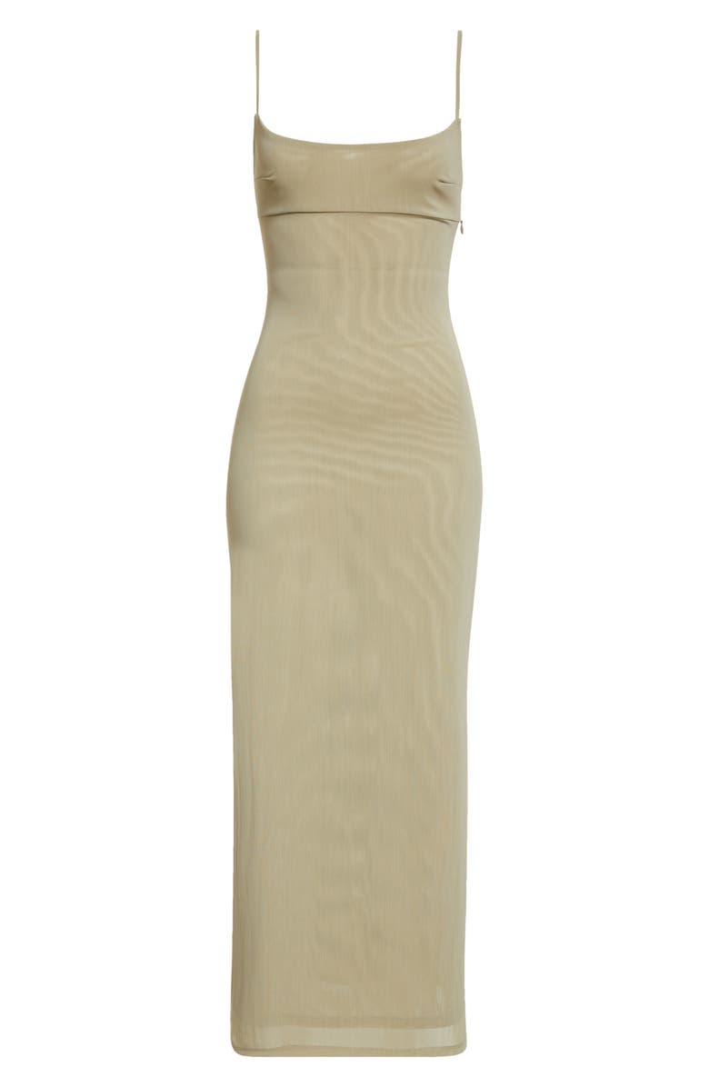 Miaou Thais Mixed Print Stretch Recycled Mesh Midi Dress, Alternate, color,