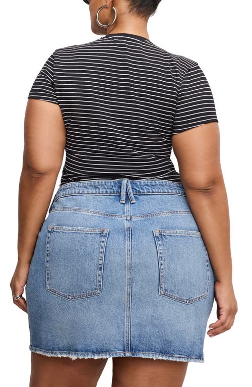 GOOD AMERICAN GOOD AMERICAN SUPER STRETCH BABY TEE