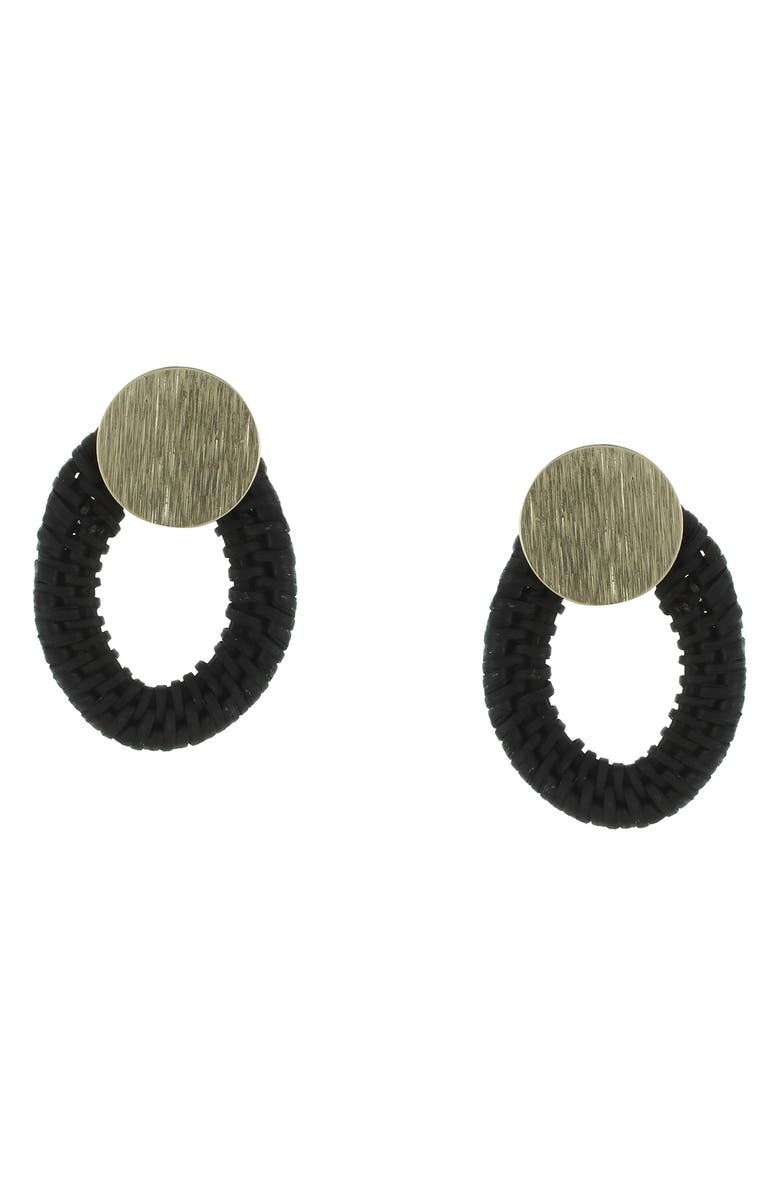 OLIVIA WELLES 14K Yellow Gold Plated Crescent Moon Pendant Necklace, Alternate, color, 