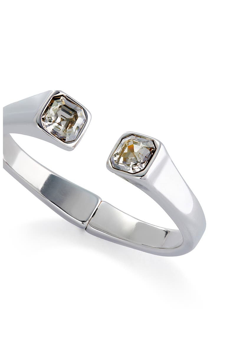 Sterling Silver Plated Inner Spring Bracelet, Alternate, color, Silver