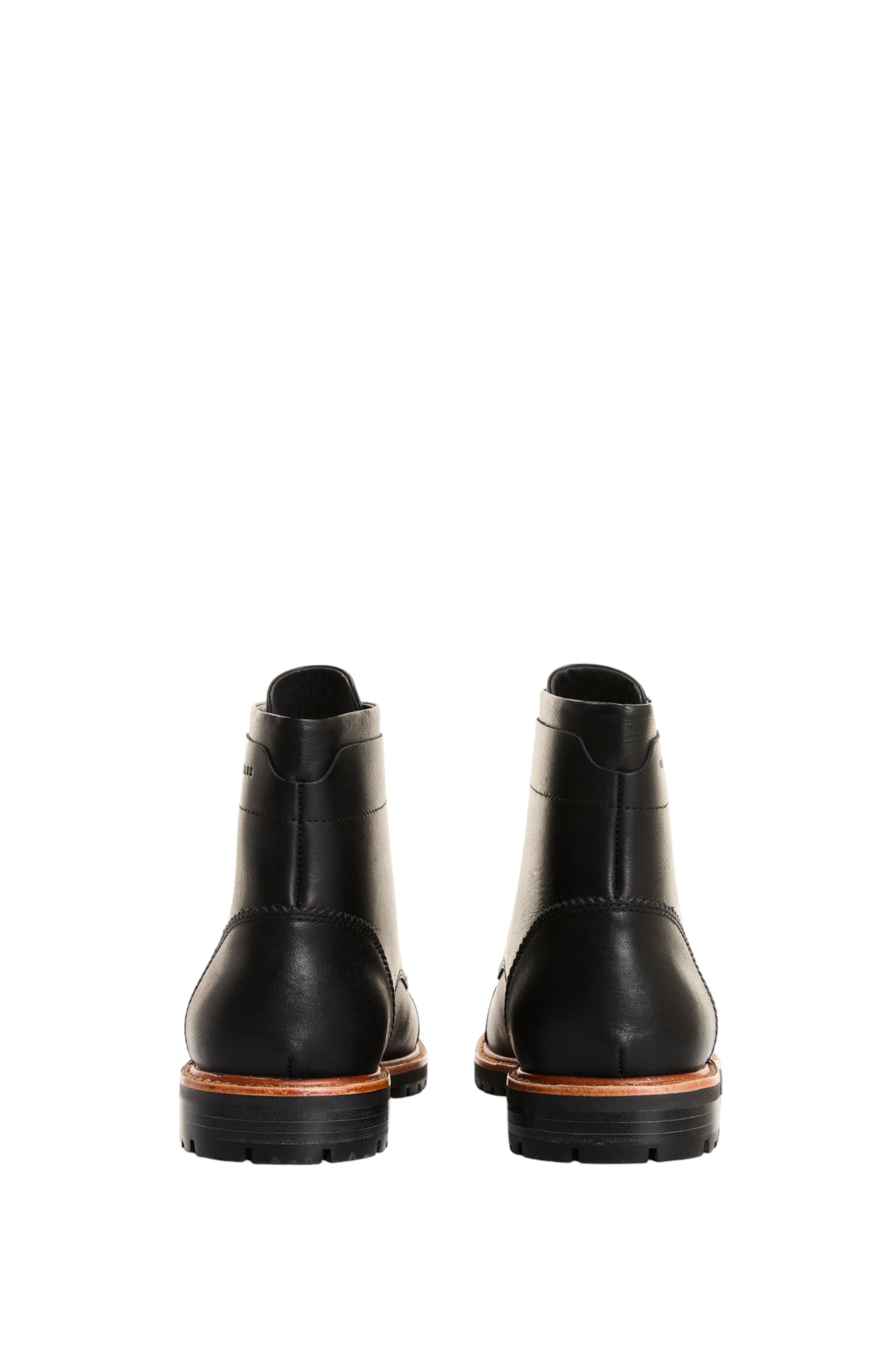 Velez Ray Leather Boots, Alternate, color, Black