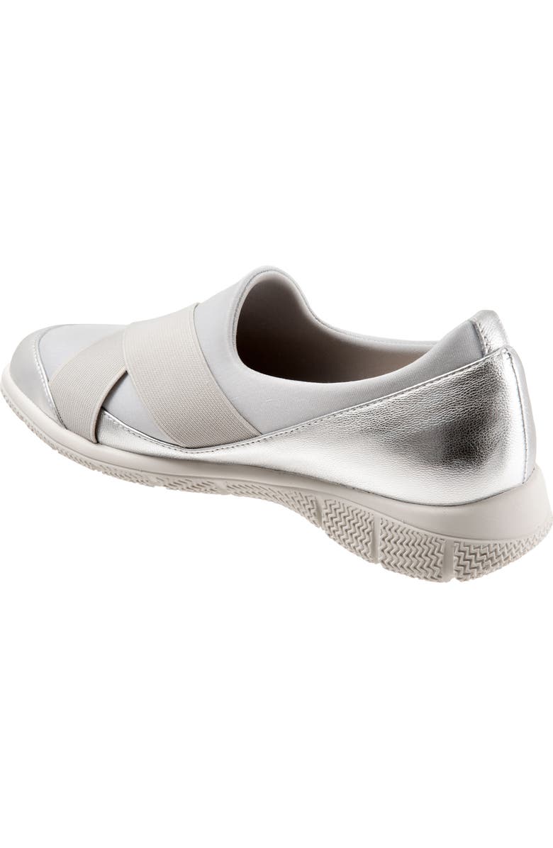 Trotters Urbana Slip-On, Alternate, color, Silver Metallic