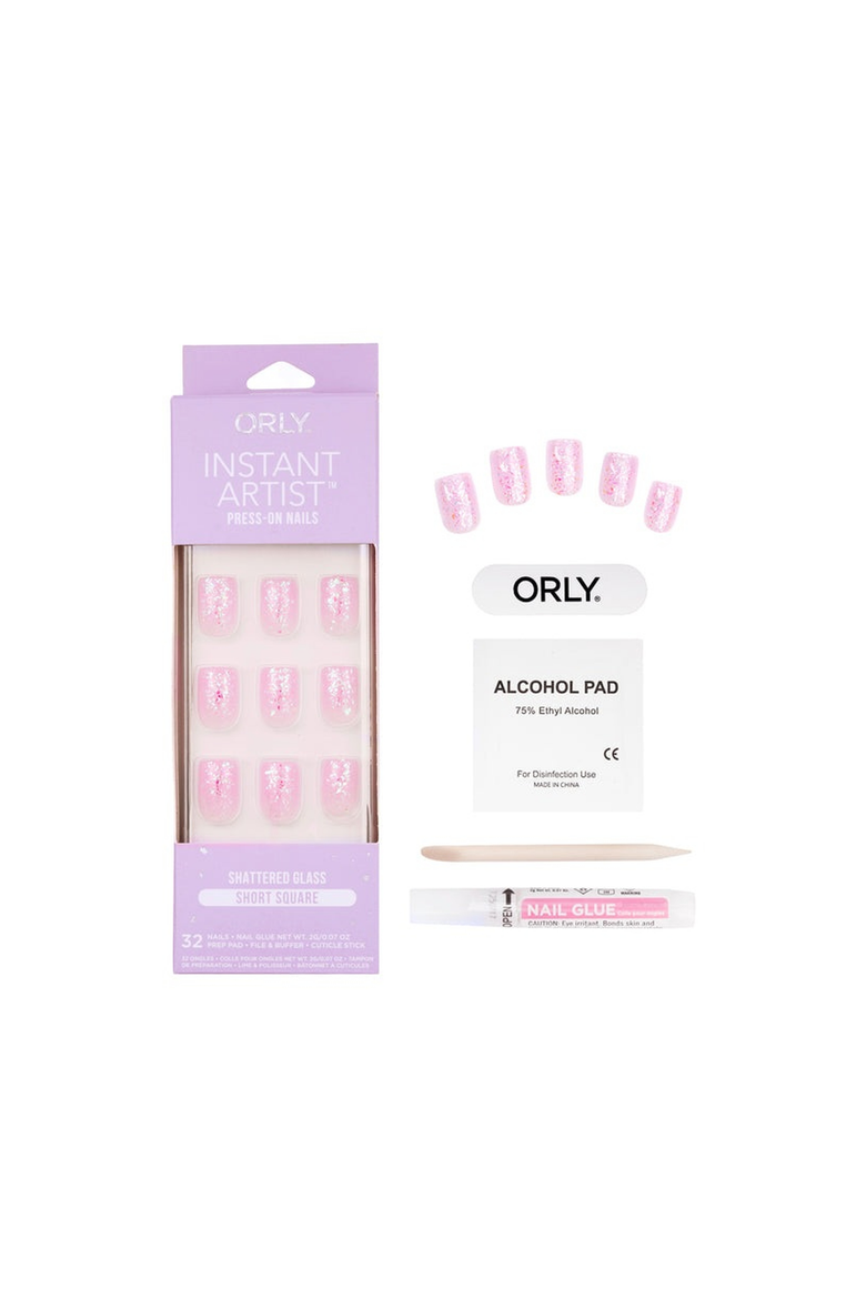 Shattered Glass Effect Press-On Nails, Main, color, None