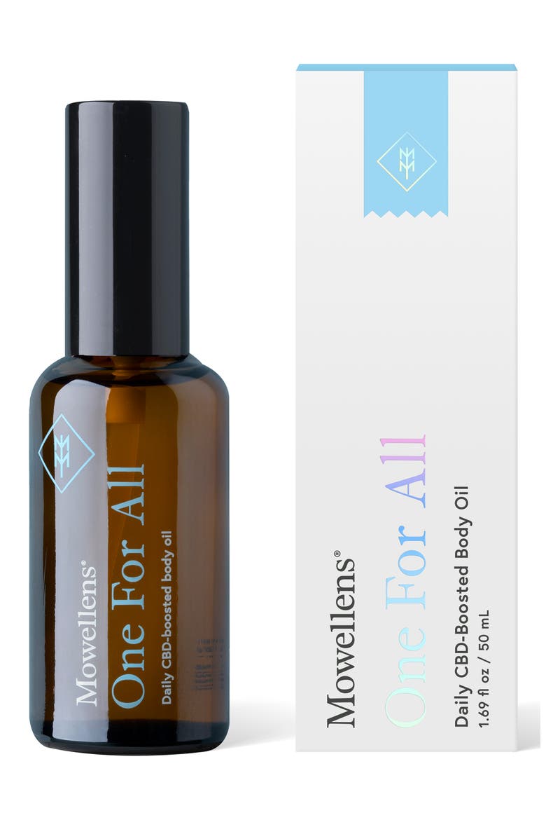 One For All Daily CBD-Boosted Body Oil, Main, color, NO COLOR