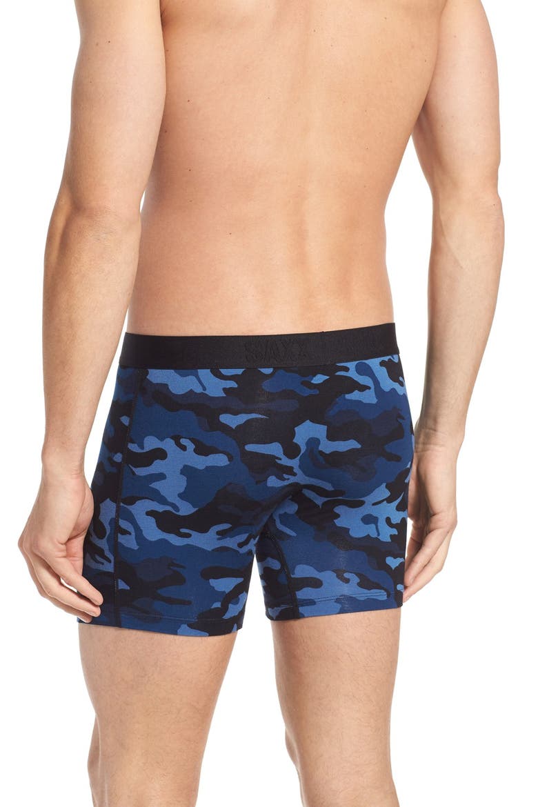 Vibe Stretch Boxer Briefs, Alternate, color, BLUE CAMO