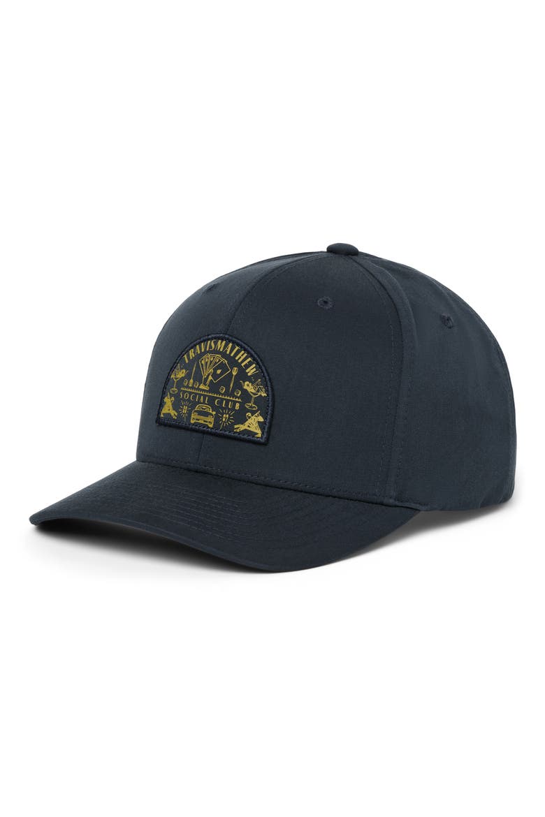 Club Dues Baseball Cap, Main, color, TOTAL ECLIPSE