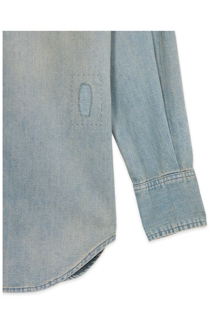 Jennyvint Custom Wash Denim Shirt, Alternate, color, D470