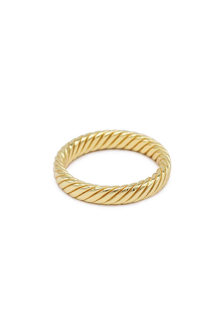 22K Vermeil Halo Ring, Alternate, color, GOLD