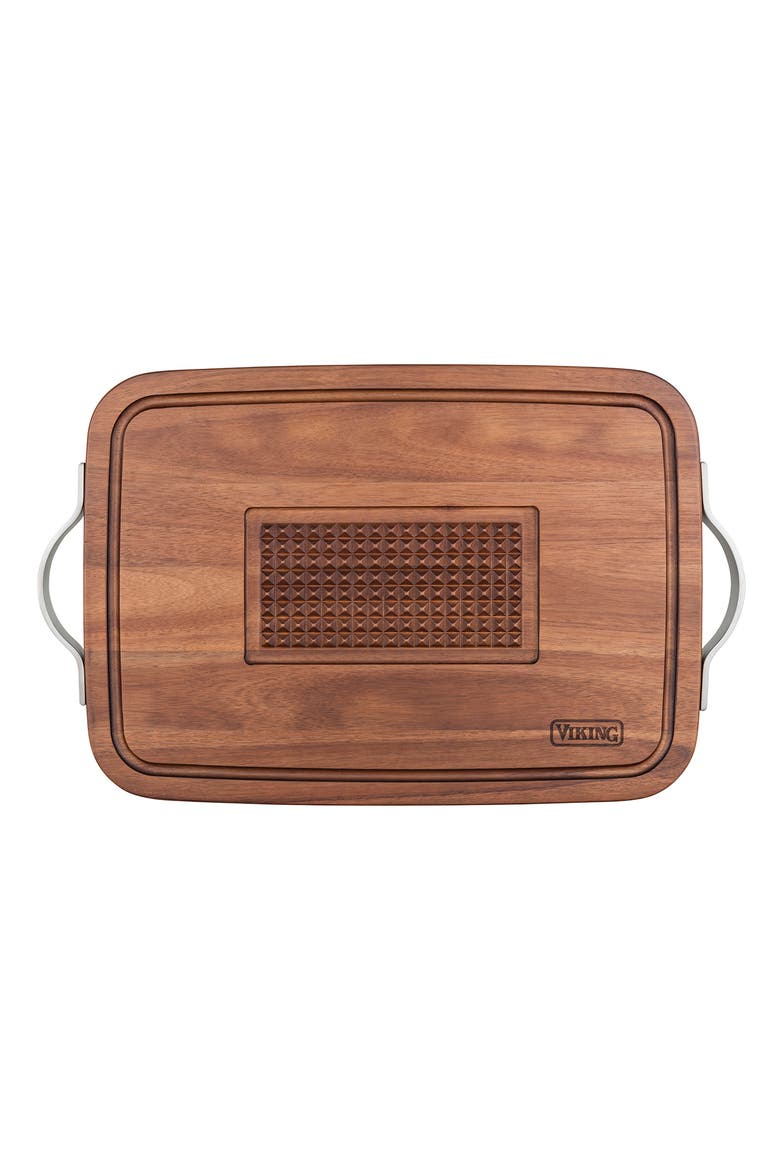Acacia Carving Board with Juice Well, Main, color, NO COLOR